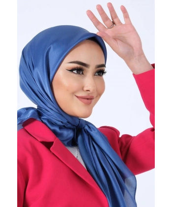 V-10 Kristal Saten Eşarp