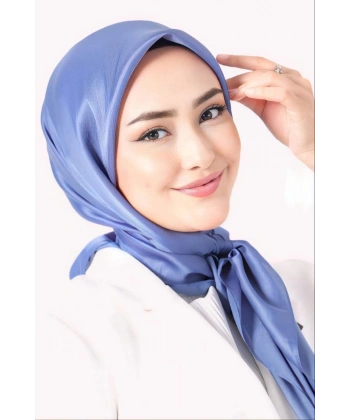 V-11 Kristal Saten Eşarp