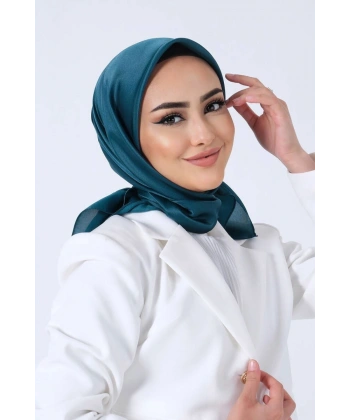 V-15 Kristal Saten Eşarp