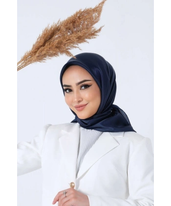 V-2 Kristal Saten Eşarp