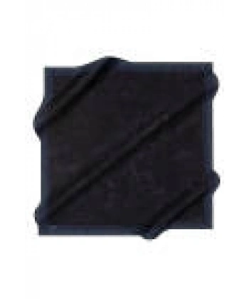 Renkli 90X90 Taşlanmış İpek Krep Saten Eşarp