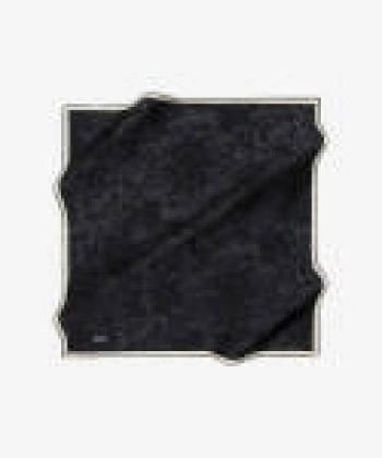 Fırça Desenli 90X90 Aker İpek Krep Saten Eşarp