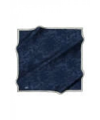 Fırça Desenli 90X90 Aker İpek Krep Saten Eşarp