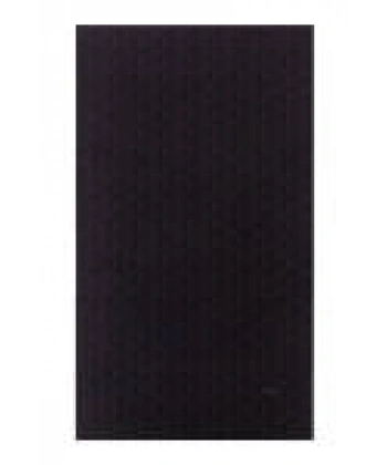 Siyah 70X200 Logolu İpek Koton Şal