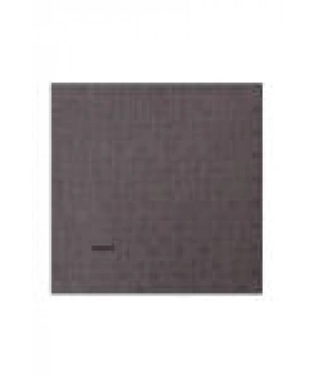 Gri 90X90 B. Logolu İpek Koton Jakar Eşarp