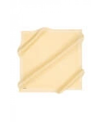 Sarı 100X100 Elegance Monogram Eşarp