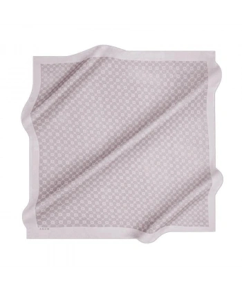 Gül Kurusu 100X100 Elegance Monogram Eşarp