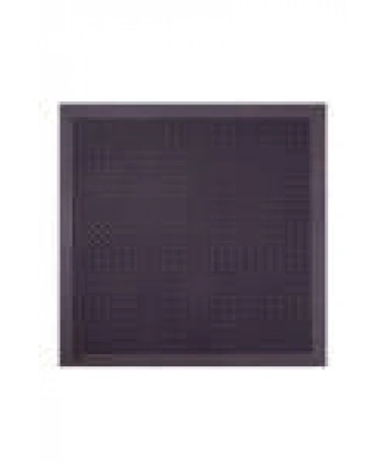 Füme 100X100 Elegance Monogram Eşarp