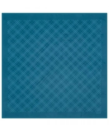 Turkuaz Ekose Eşarp