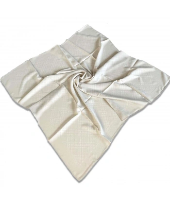 Taş Rengi Ekose Eşarp