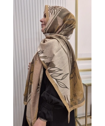 BENETTON ŞAL FIORE VİZON