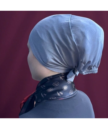 Bone Bağlı Dikişli Gri