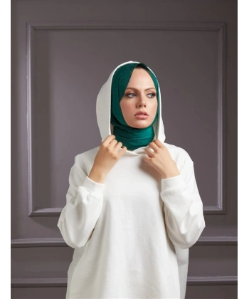 Herbal Bitkisel Eşarp Zümrüt Yeşili