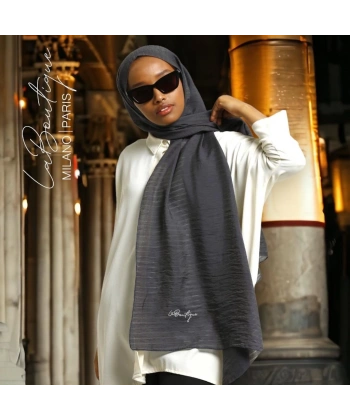 Herbal Bitkisel Eşarp Antrasit