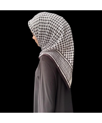 Kefiye Eşarp 90x90 Soft Pamuk