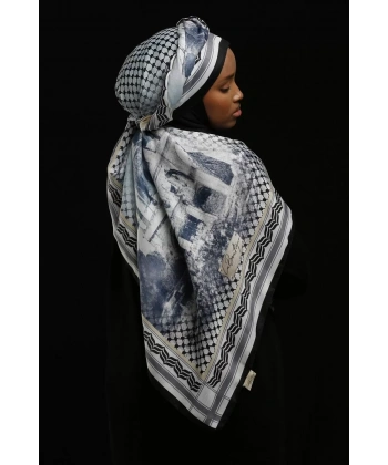 Kefiye Şal F101 70x190 Herbal/bitkisel