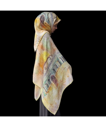 Kefiye Şal F106 70x190 Herbal/bitkisel