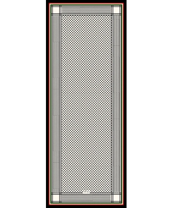 Kefiye Şal F117 70x190 Herbal/bitkisel