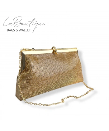 Lb Abiye Çanta 25-005 Gold