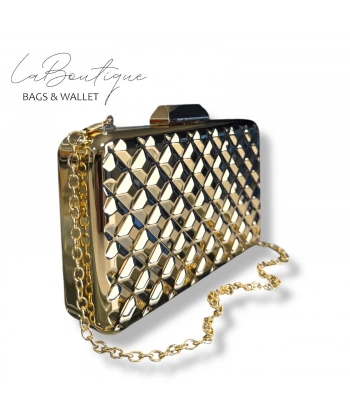 Lb Abiye Çanta 25-009 Gold