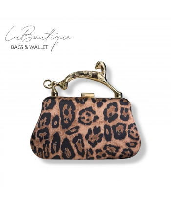 Lb Abiye Çanta 25-012 Leopar