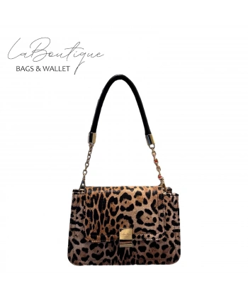 Lb Çanta 5317 Leopar Kahve