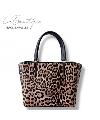 Lb Çanta 5708 Leopar Kahve
