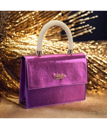 Lb Çanta 7134 İncili/abiye Lila