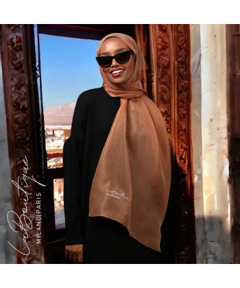 Simli Şal - Bakır - 70x190