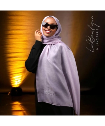 Simli Şal Lilyum 70x190