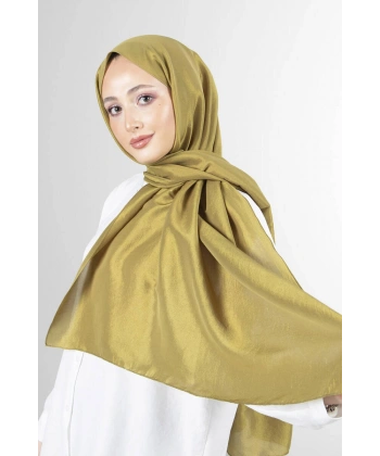 Yağ Yeşili Brisa Vual Şal