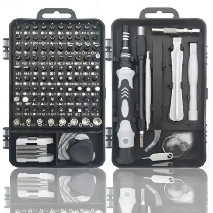 115 Parça Manyetik Uçlu Hassas Tornavida Seti