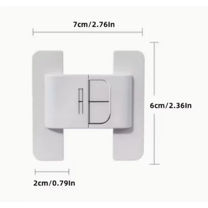 4 Adet Buzdolabı Çekmece ve Dolap Kapağı Çocuk Kilidi