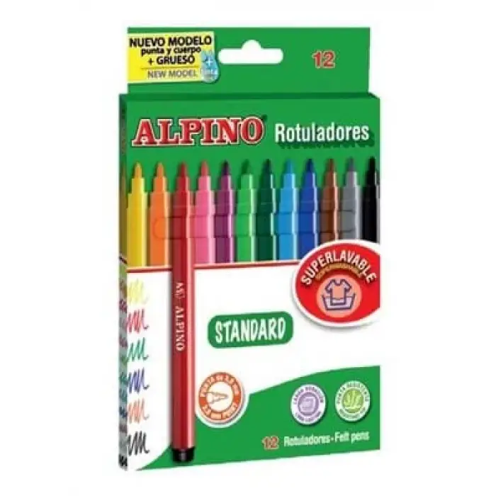 Alpino Keçeli Kalem 12li Ar02