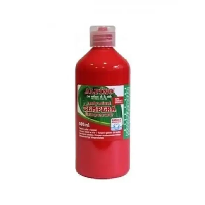 Alpino Tempera 500 Ml Suluboya Kırmızı 411385