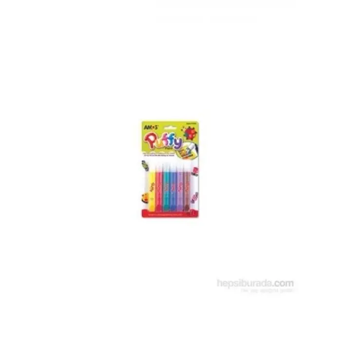 Amos Isı İle Kabaran Boya 6 Renk Pup10b6