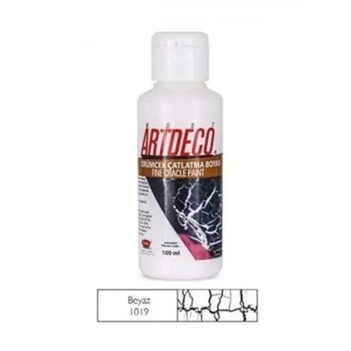 Artdeco 100 Ml Örümcek Çatlatma Boyası Beyaz 28d1019