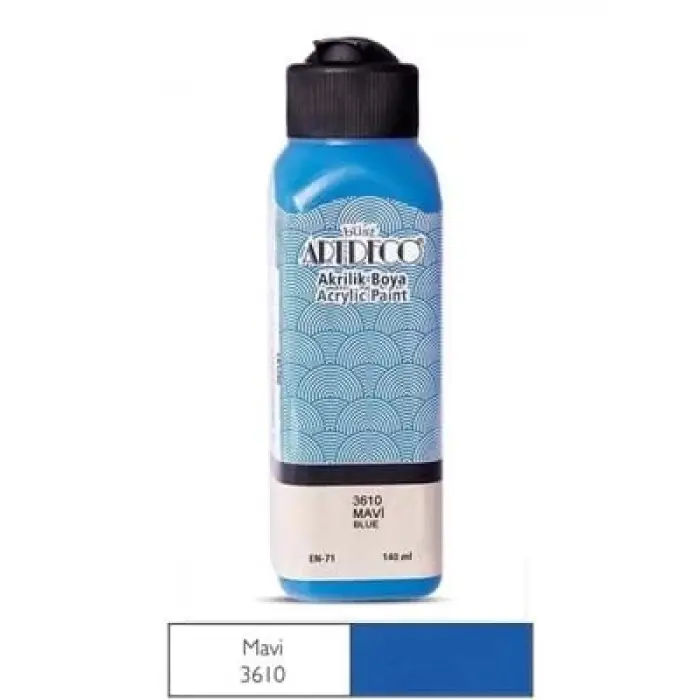 Artdeco 140 Ml Akrilik Boya Okyanus Mavi 70r3634