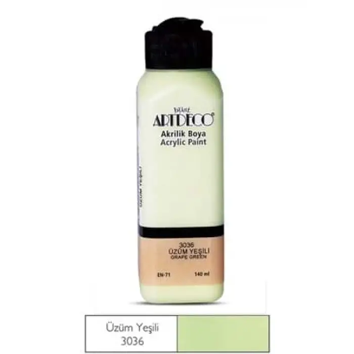 Artdeco 140 Ml Akrilik Boya Üzüm Yeşili 70r3036