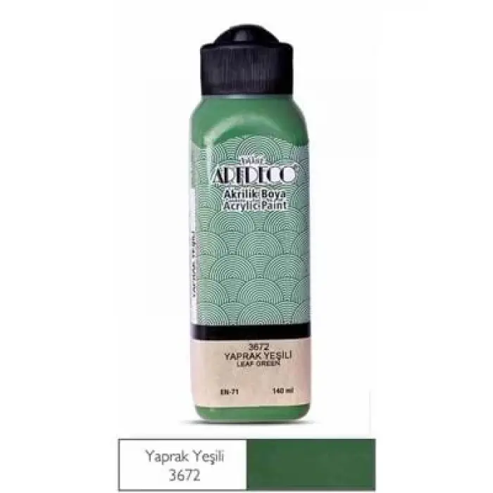 Artdeco 140 Ml Akrilik Boya Yaprak Yeşili 70r3672
