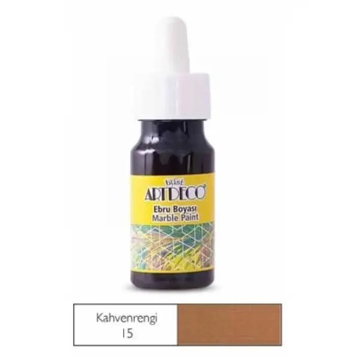 Artdeco 30 Ml Ebru Boyası 16b15 Kahverengi