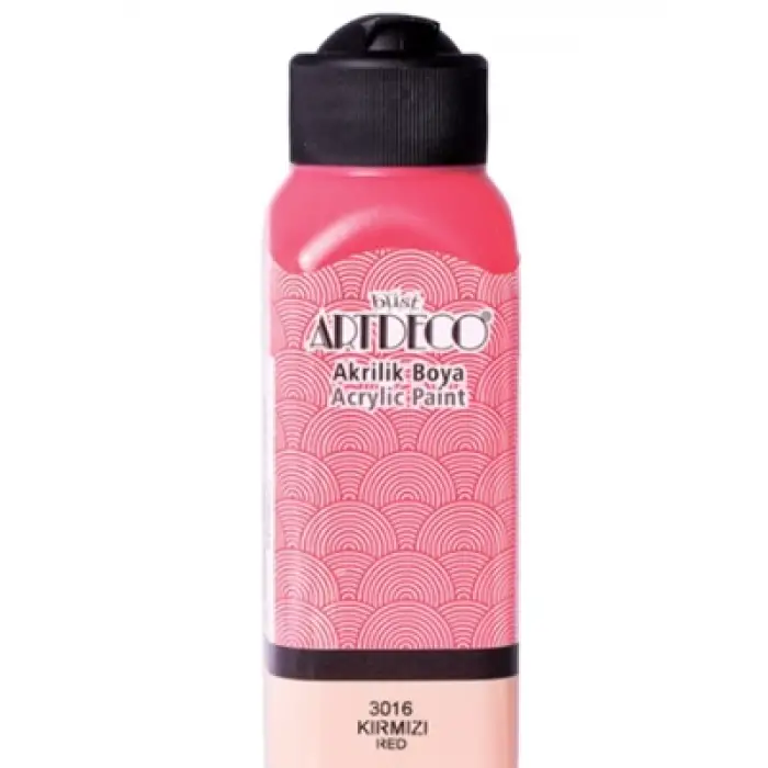 Artdeco 75 Ml Akrilik Boya Kırmızı 3016