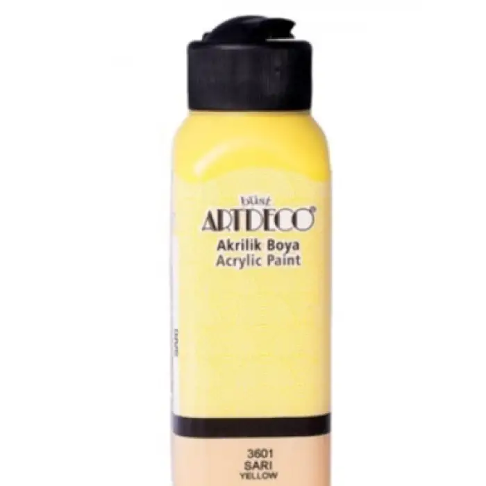 Artdeco 75 Ml Akrilik Boya Sarı 3601