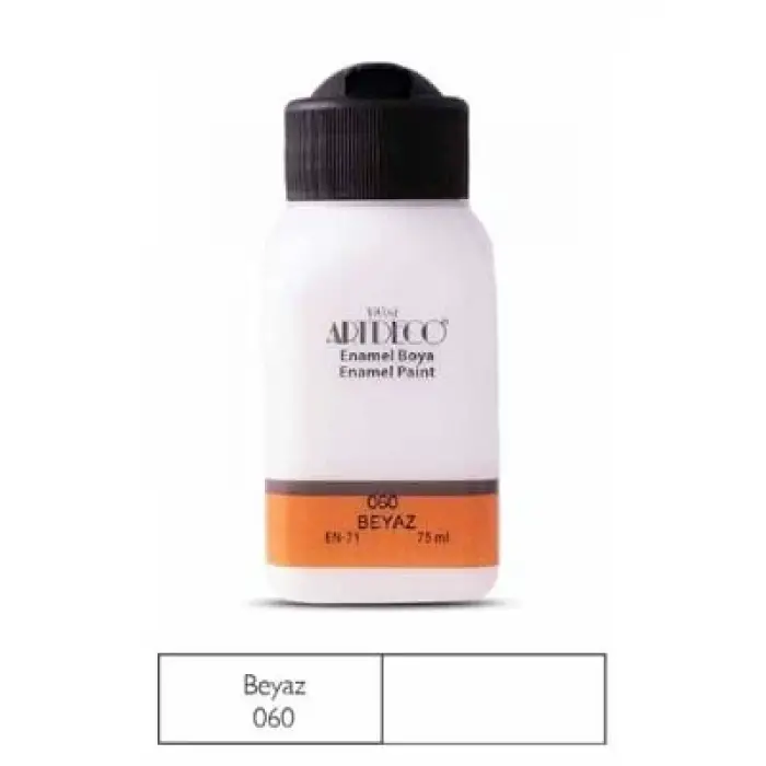 Artdeco Enamel 75 Ml Cam ve Seramik Boyası Beyaz 130 I060