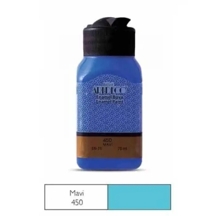 Artdeco Enamel 75 Ml Cam ve Seramik Boyası Mavi 130 I450