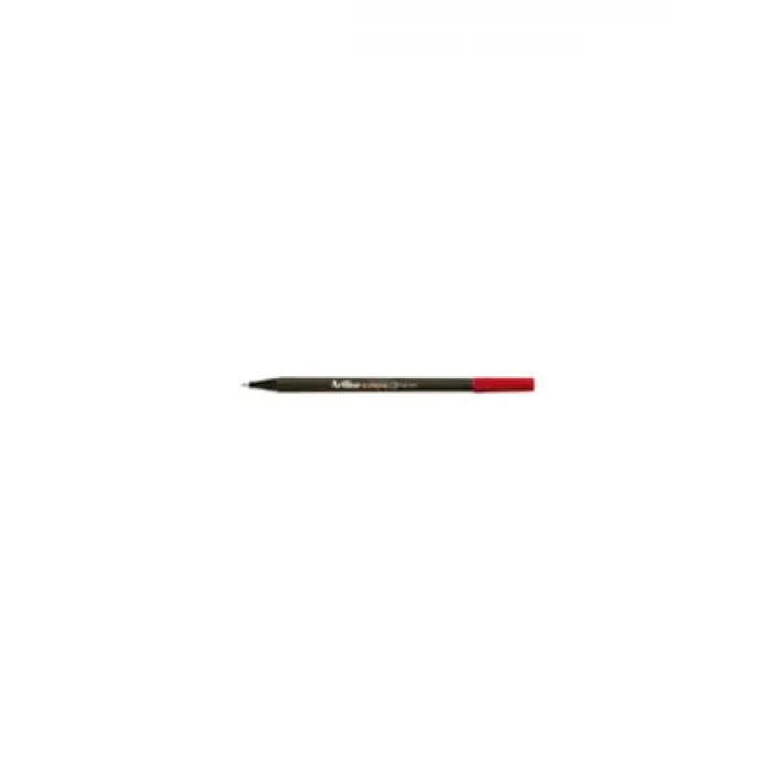 Artline Supreme 0.4 Mm Fine Keçe Uçlu Kalem Red Epfs200