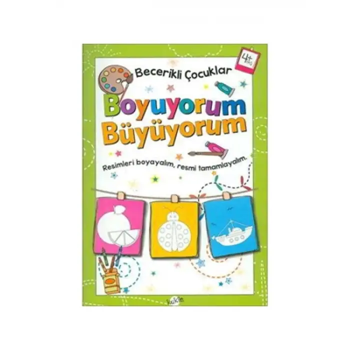 Becerikli Çocuklar Boyuyorum Büyüyorum Kukla Yayınları