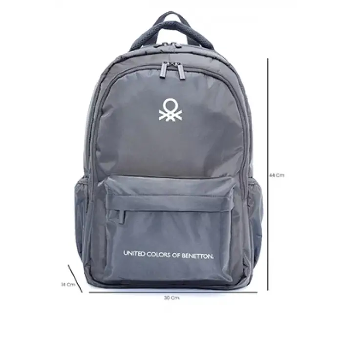 Benetton Sırt Çantası Gri 20973