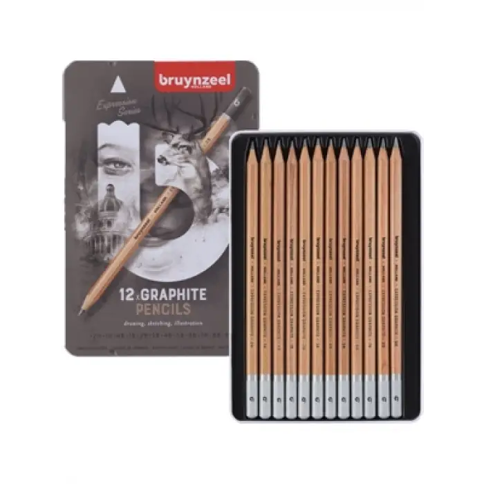 Bruynzeel Expressıon Grafite Kalem Seti 12li B60311012