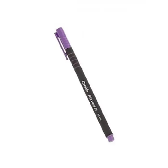 Caretta 0.4 Yumuşak Uçlu Kalem 55 Açık Mor